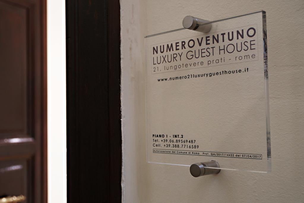 Numero 21 Luxury Guest House Rom Eksteriør billede